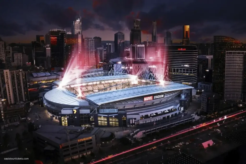 Marvel Stadium, Docklands, Victoria, Australia