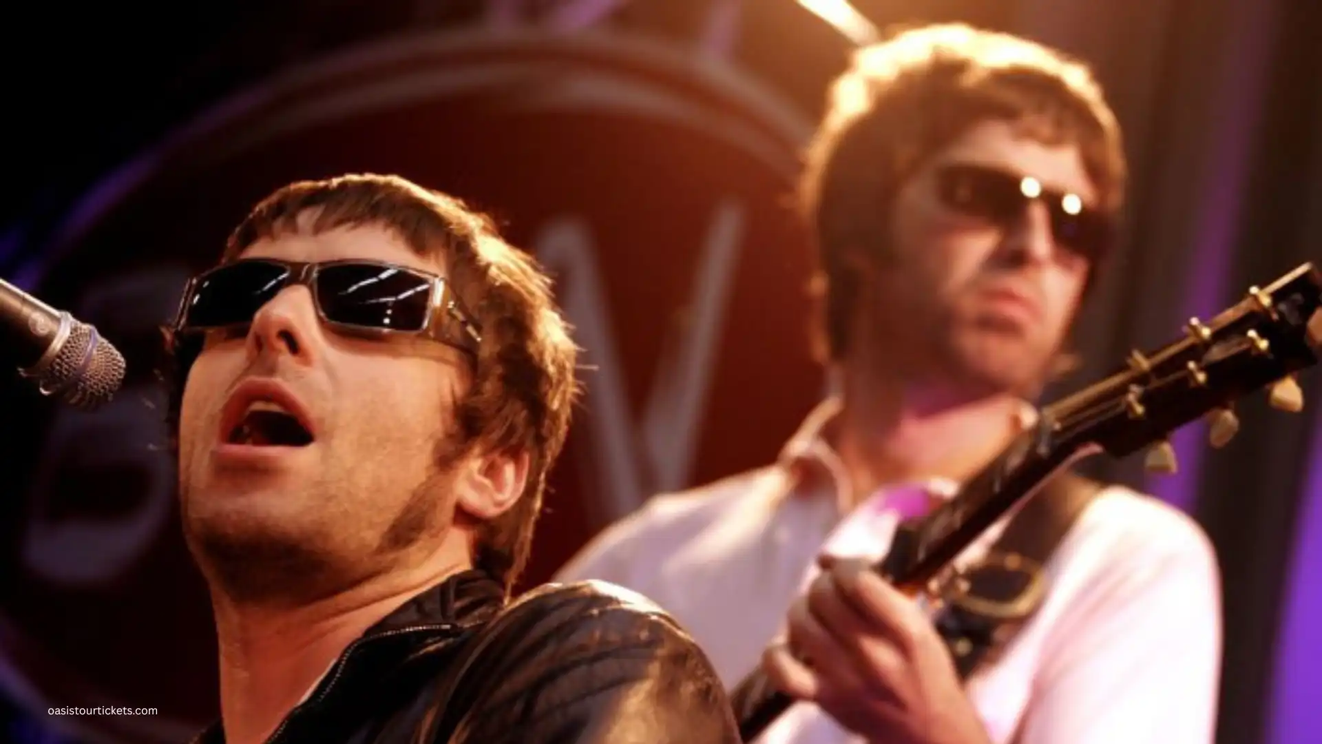 Oasis Tour Melbourne official banner