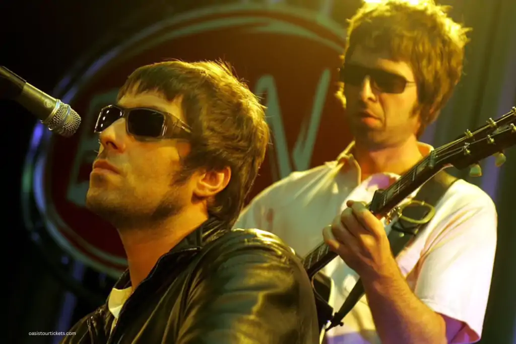 Gallagher brothers Oasis Lineup