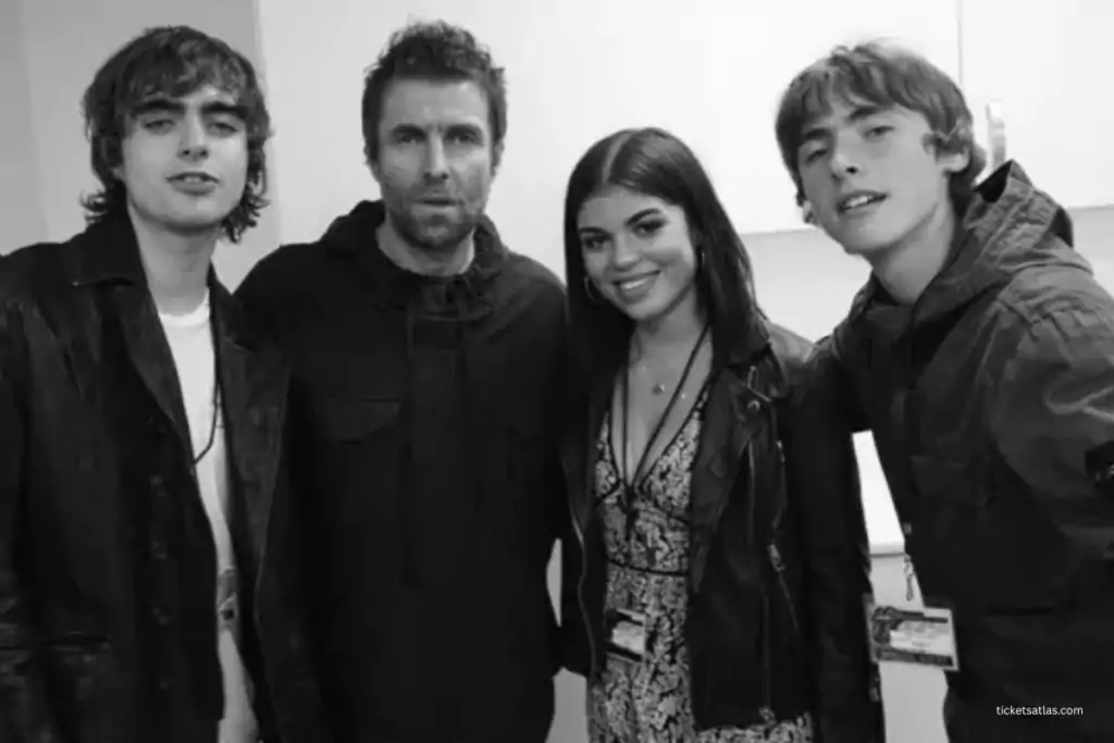 Liam Gallagher meets his daughter, Molly Moorish