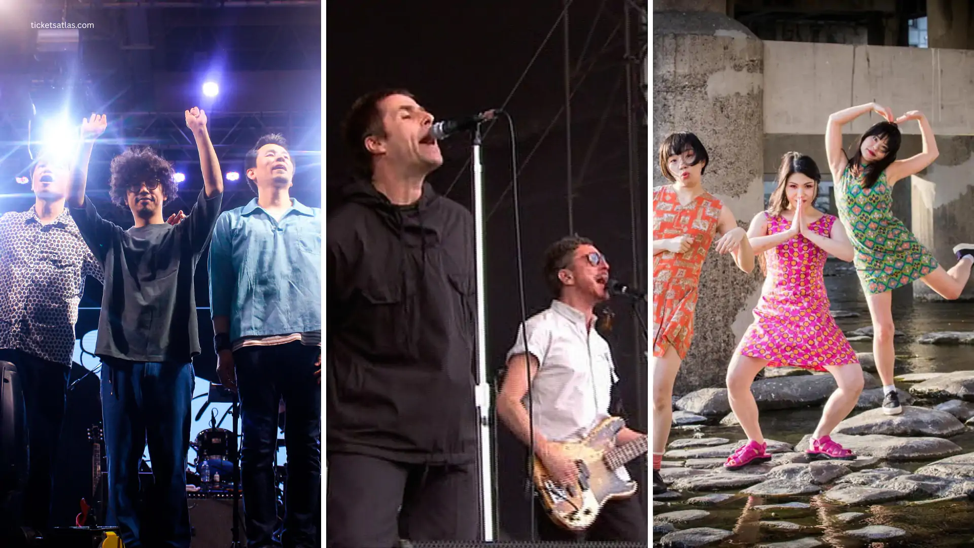 ASIAN KUNG-FU GENERATION and Otoboke Beaver joins Oasis in Tokyo
