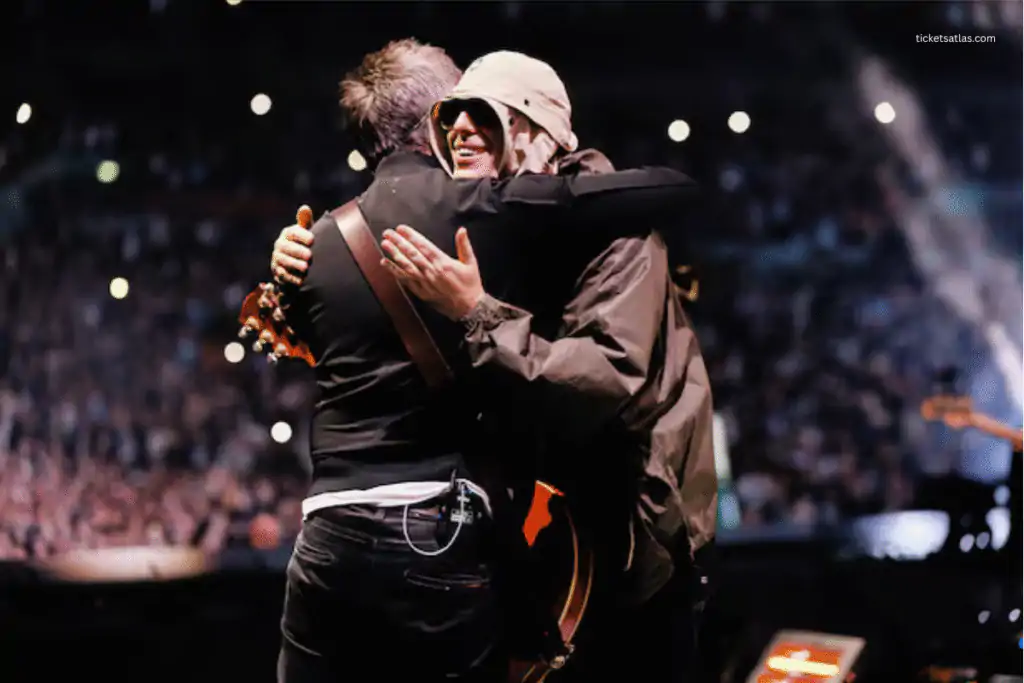 Noel and Liam Gallagher in Seoul