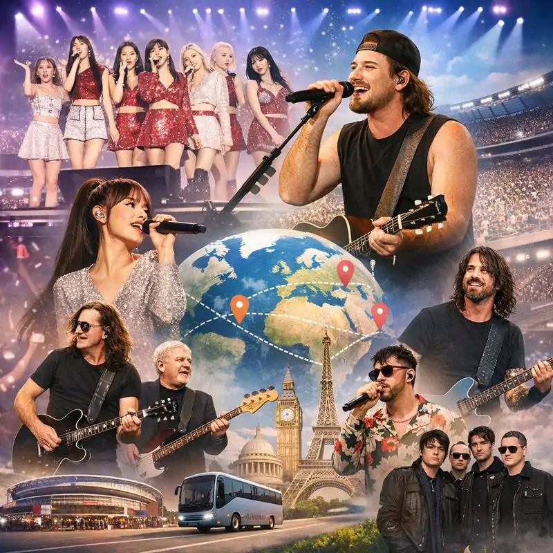 Musical Tours infographics